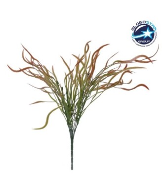 GloboStar® SPLEENWORTH SMALL 78279 Τεχνητό Φυτό Ασπλήνιο Μικρό - Μπουκέτο Διακοσμητικών Φυτών - Κλαδιών με Φύλλωμα Πράσινο - Κόκκινο Υ50cm